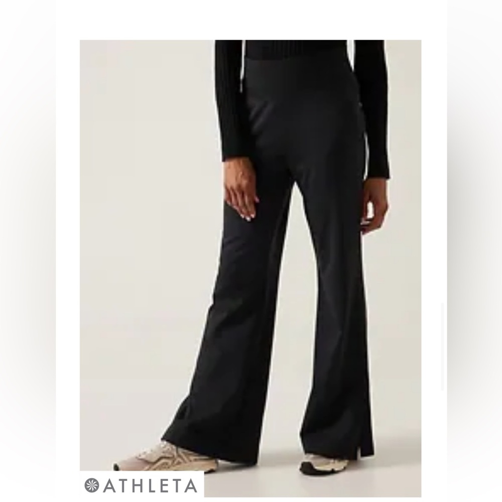 Athleta Venice Flare pants BLACK NWT Medium Tall